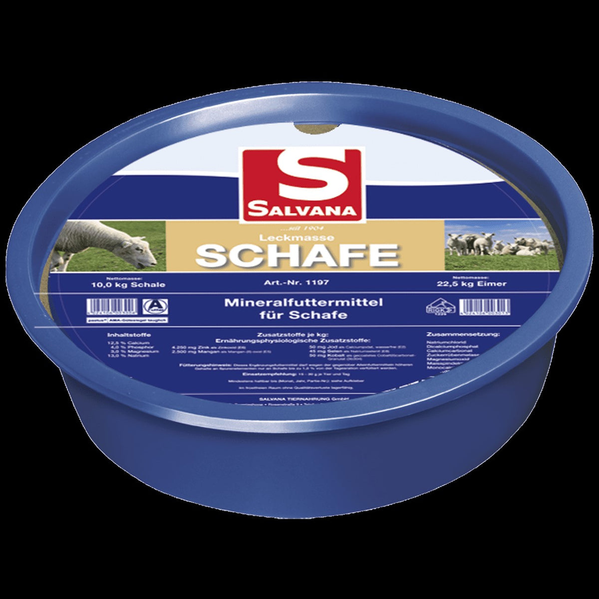 Derby Mineral-Leckschale – Integratore Minerale In Ciotola Da 10 Kg Per Cavalli Al Pascolo E In Box, Con Calcio, Sodio, Magnesio E Oligoelementi - 4