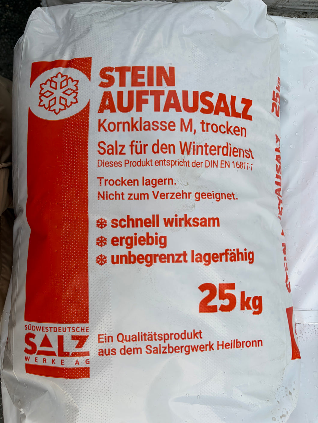 Auftau-Streusalz - 25kg