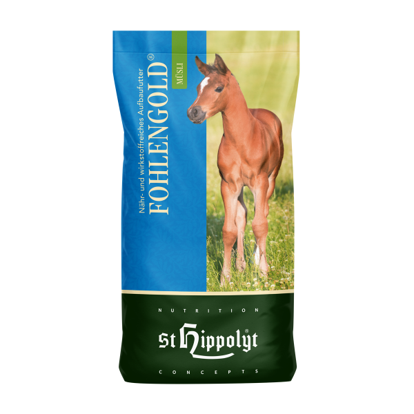 ST. HIPPOLYT Fohlengold Müsli - 20 kg